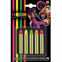 Neon-Schminkstift 5er-Set