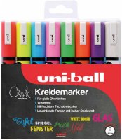 Chalk Marker uni PWE-5M 1,8-2,5mm 8er