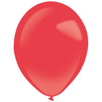 Luftballons 27,5cm apfelrot 50er
