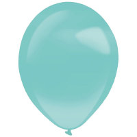 Luftballons Pearl 27,5cm türkis 50er