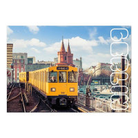 Postkarte U-Bahn quer