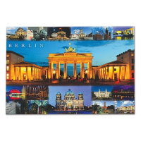 Postkarte Berlin 16 Bilder quer