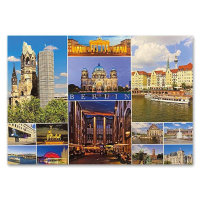 Postkarte Berlin 13 Bilder quer