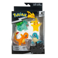 Pokémon Select Battle Figuren 7,5cm 4er Set
