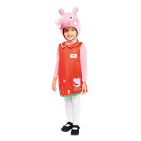 Kinderkostüm Peppa Pig Kleid Gr.92-98