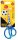 Idena Softschere 6 mit Bälle-Motiv, blau
