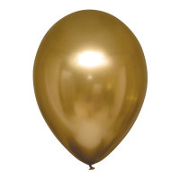 Luftballons Satin Luxe 12cm gold 100er