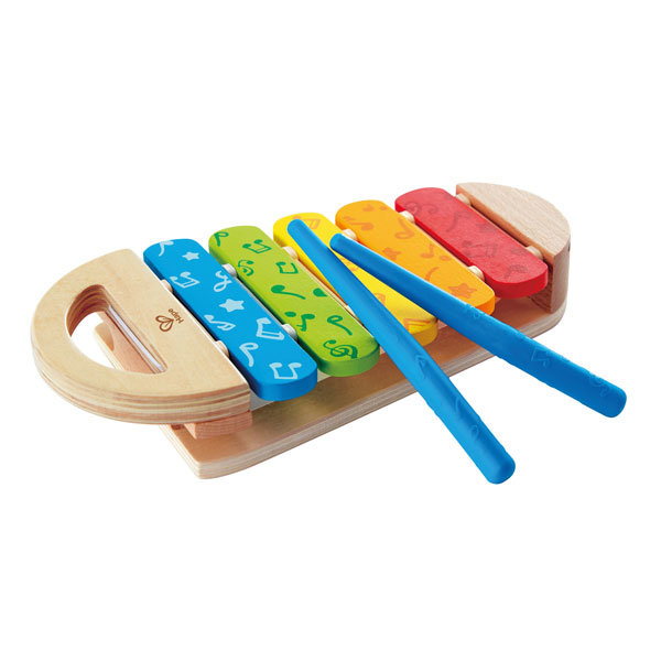 Hape Regenbogen Xylophon Holz