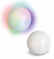 Leuchtende Kristallkugel mit Farbwechsel, 12,5cm