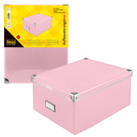 Idena Box rosa 35x28x17cm FSC-Rec