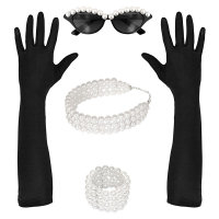 "TIFFANY" (Brille, Handschuhe, Halskette, Armband)