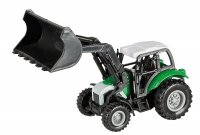 Idena Traktor Frontlader mit Rückziehmotor ca.14cm