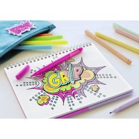 Grip Fasermaler Neon und Pastell 10er Etui