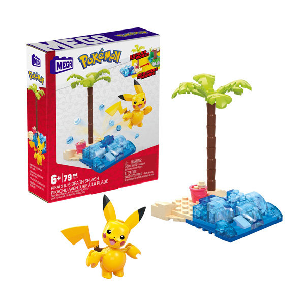 MEGA CONSTRUX Pokémon Pikachus Beach Splash