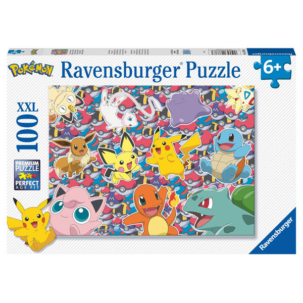 Puzzle 100 Teile Pokémon Bereit zu kämpfen!