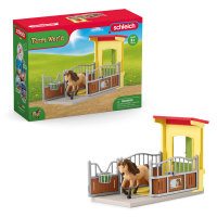 schleich Farm World Set Ponybox mit Islandpferd