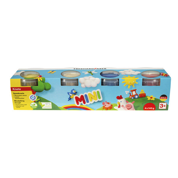 Spielknete 4er Set Basic