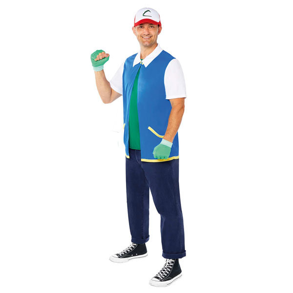 Kostüm Ash Ketchum Pokémon Gr.M