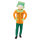 Kostüm Kyle Overall orange/grün Gr.L