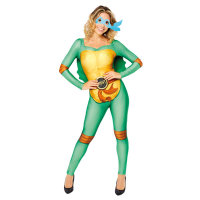Kostüm TMNT Jumpsuit für Frauen Gr.M/L