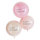 Luftballons Happy Birthday transparent/pink