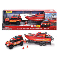 majorette Fahrzeug Land Rover Fire Rescue