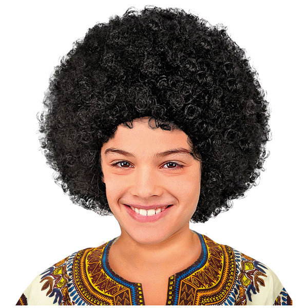 Perücke Afro in Beutel