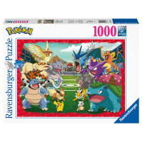 Puzzle 1000 Teile Pokémon Kräftemessen
