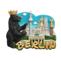 Magnet Stadt mit Berliner Bär