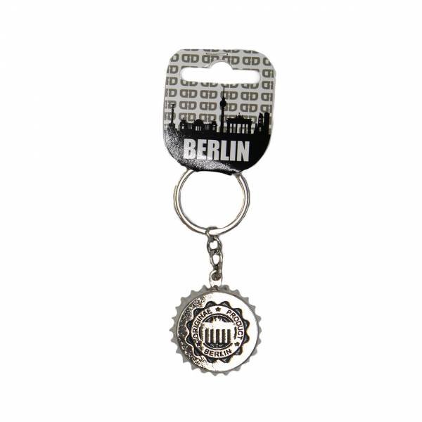 Schlüsselanhänger Berlin Flaschenöffner Kronkorken Brandenburger Tor