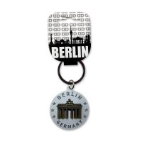 Schlüsselanhänger Berlin Brandenburger Tor gold