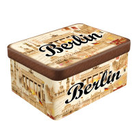 Schmuckdose Berlin retro Biscuits 13x9cm
