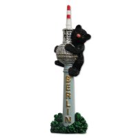 Magnet Berlin Fernsehturm mit Bär