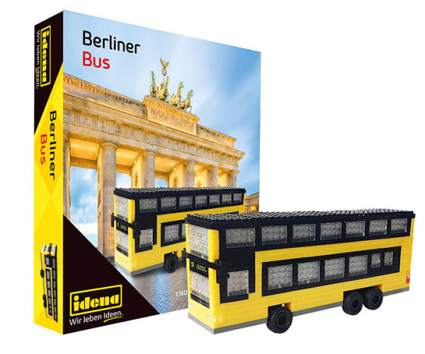 Idena Minibausteine Berliner Doppeldecker Bus