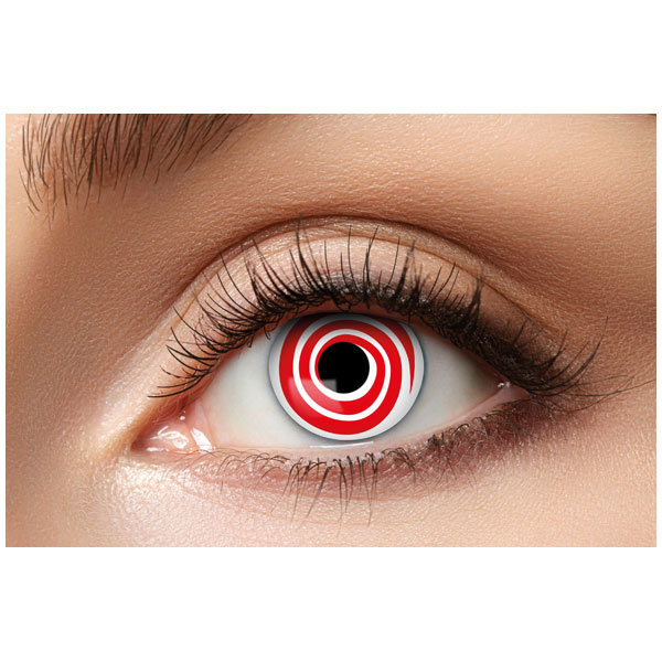 Kontaktlinsen Red Spiral