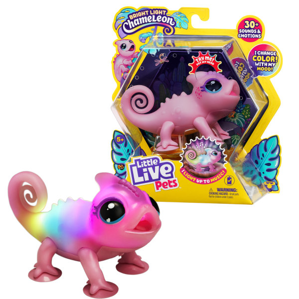 Little Live Pets Chamäleon Nova Pink