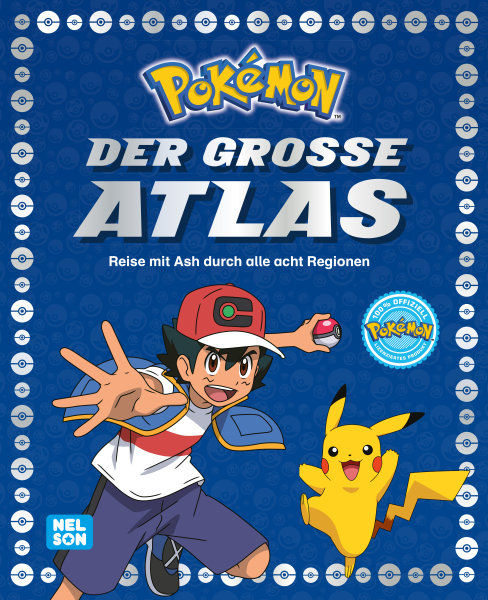 Pokémon Der große Atlas Reise mit Ash durch alle