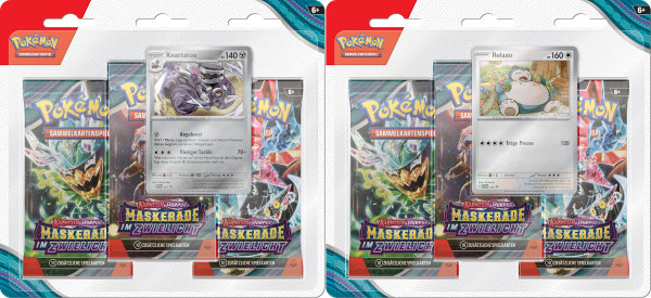 Pokémon Karmesin & Purpur 06 Booster 3-Pack Blister