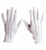 Handschuhe weiß One Size für Erwachsene