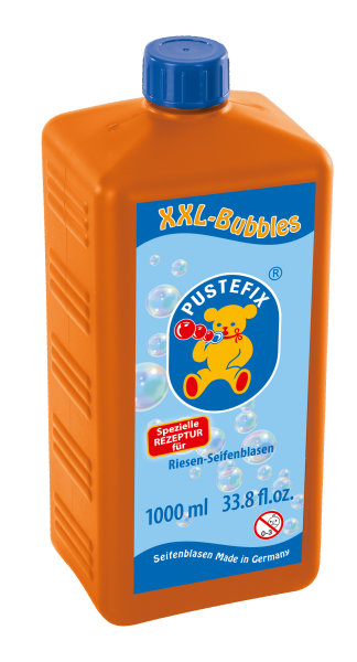 Pustefix Nachfüllflasche gebrauchsfertig XXL-Bubbles 1000ml