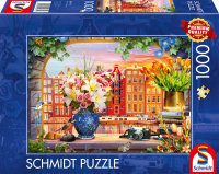 Puzzle Besuch in Amsterdam 1000 Teile