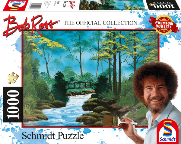 Puzzle Bob Ross Brücke 1000 Teile