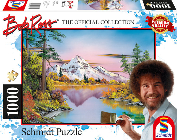 Puzzle Bob Ross Spiegelungen 1000 Teile