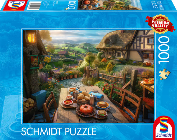 Puzzle Frühstück mit Aussicht 1000 Teile