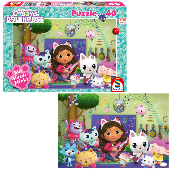 Puzzle Gabbys Dollhouse Partyspaß 40 Teile