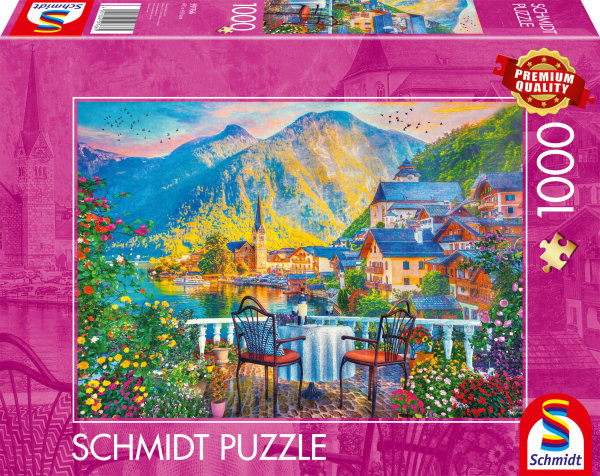 Puzzle Malerisches Hallstatt 1000 Teile