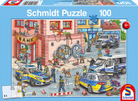 Puzzle Polizeieinsatz 100 Teile