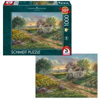 Puzzle Sonnenblumenfelder 1000 Teile