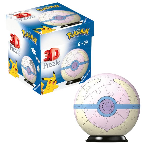 Puzzle-Ball Pokémon Heilball 54 Teile