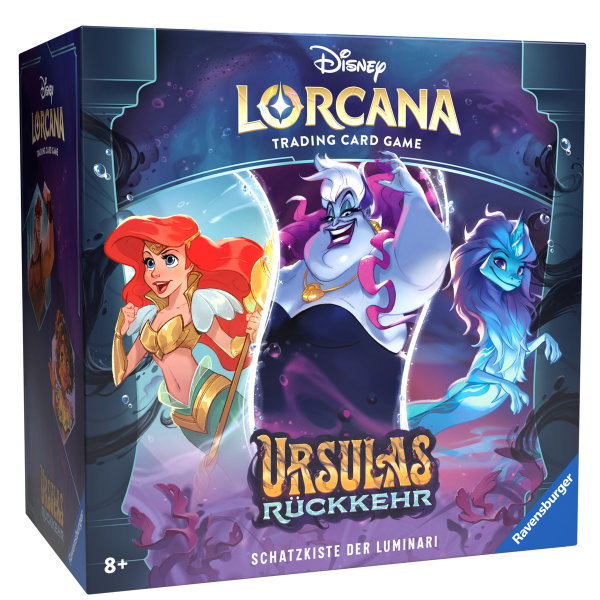 Ravensburger Trading Card Game Disney Lorcana Ursulas Rückkehr Schatzkiste der Luminari